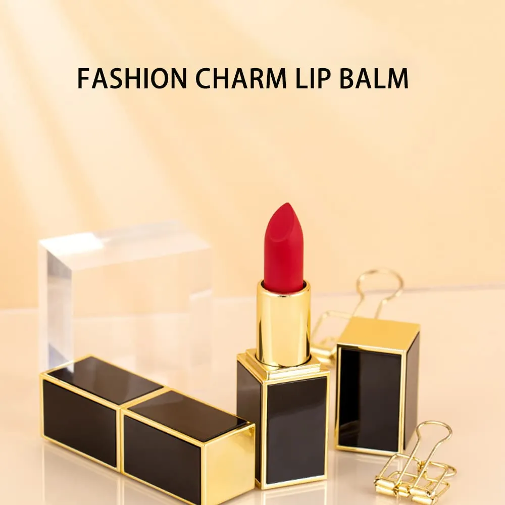 10 Colos Matte Liquid Lipstick, Ladies Matte Liquid Lipstick Long Lasting Waterproof Velvet Red Lipstick Lip Gloss Set Pigmented Lip Makeup for Girls and Women Gift (803#)