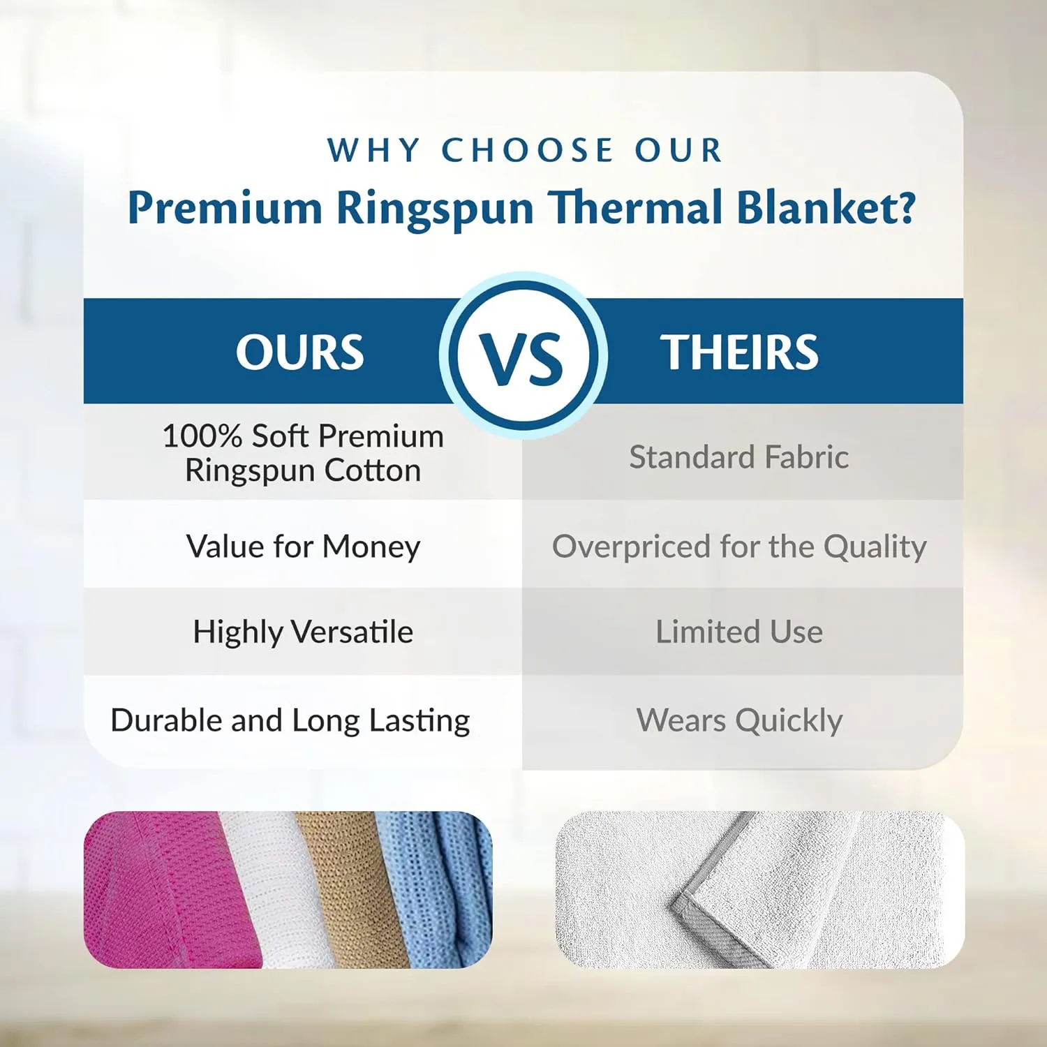 100% Soft Premium Ringspun Cotton Thermal Blanket Twin Size 66x96 Lightweight Warm Soft Breathable Blanket (Sage, 1)