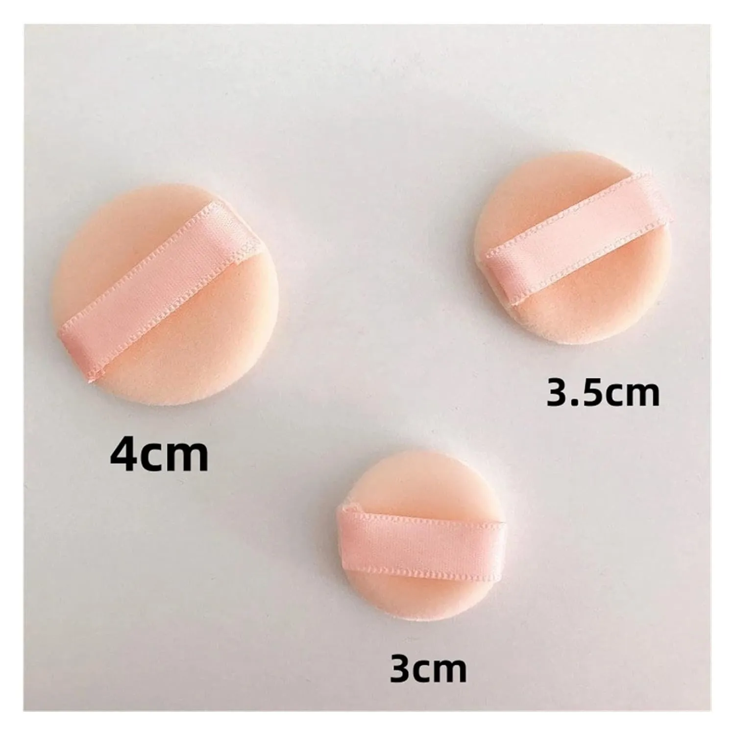 10/20/30Pcs Velvet Mini Finger Puff 3/3.5/4CM Makeup Setting Powder Sponge Face Concealer Blending Cosmetic Makeup Tools(20Pcs 3cm)