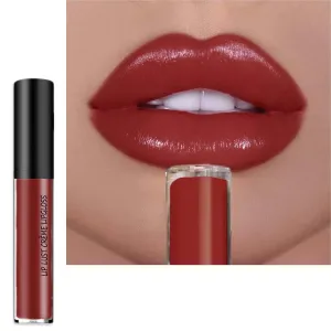 12 Colors Cream Texture Lipstick Moisturizing, Non-Stick Red Mouth,Long-Lasting Lipstick Pen, Non-Fading Lip Tint Glossy Lip Stains for Women Girls Beauty (10# Red, large)