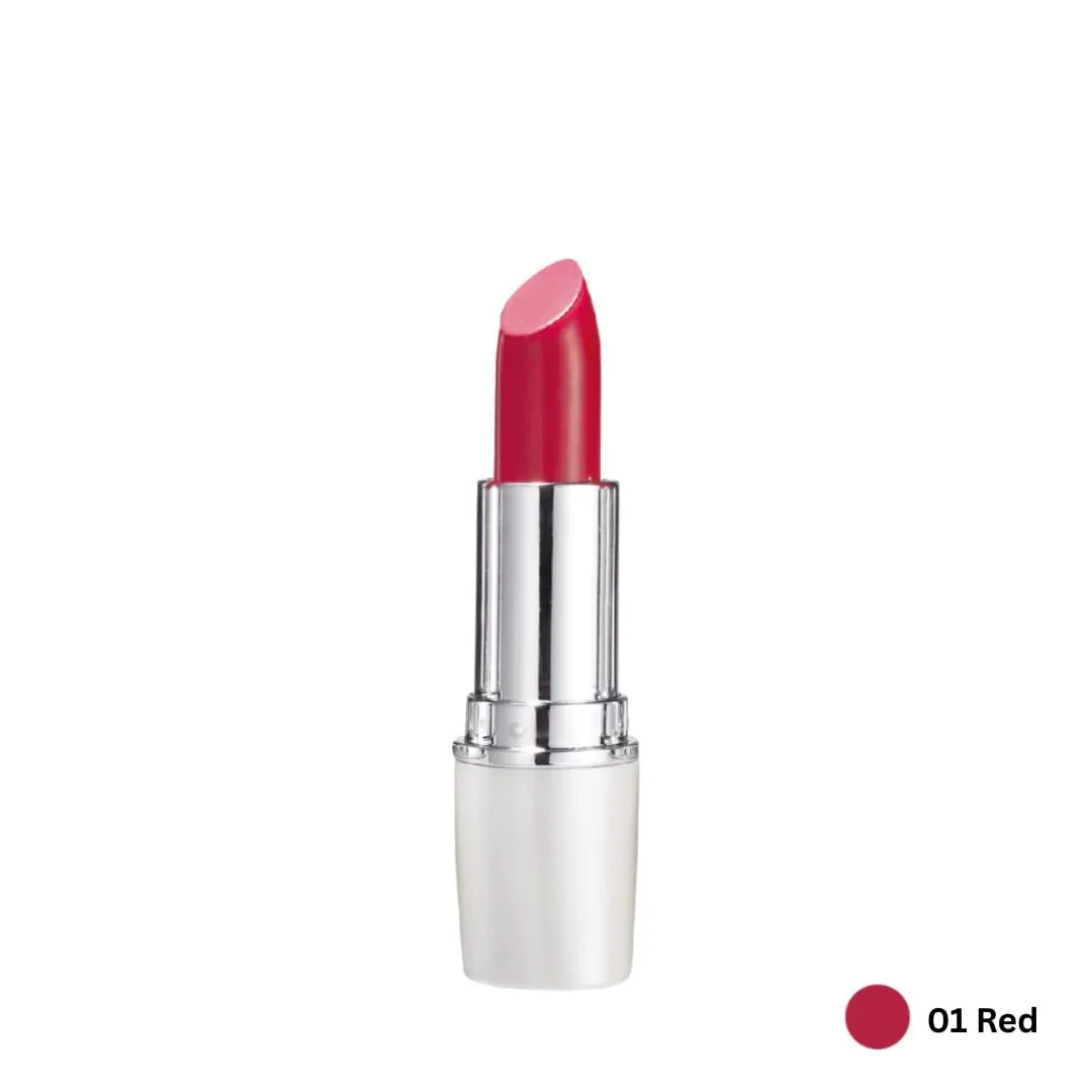 12HR Long Last Lipstick – 4g – Bold Color, Smooth Texture & All-Day Wear (01 Red)