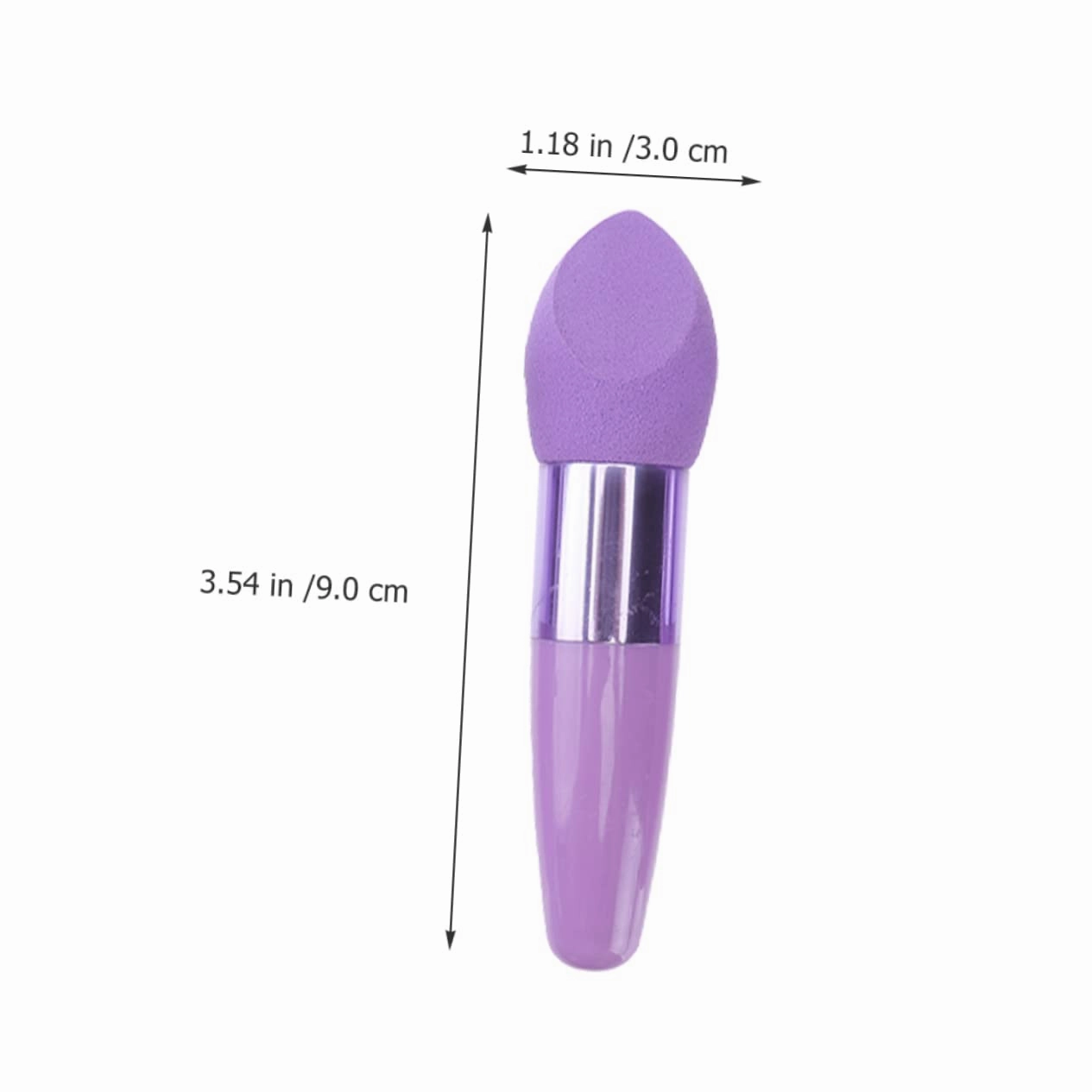 12pcs Makeup Sponge Pen Portable Beauty Blending Tools for Effortless Application High-density Makeup Cosmetics Accessories for Travel for Sharing Family Friends