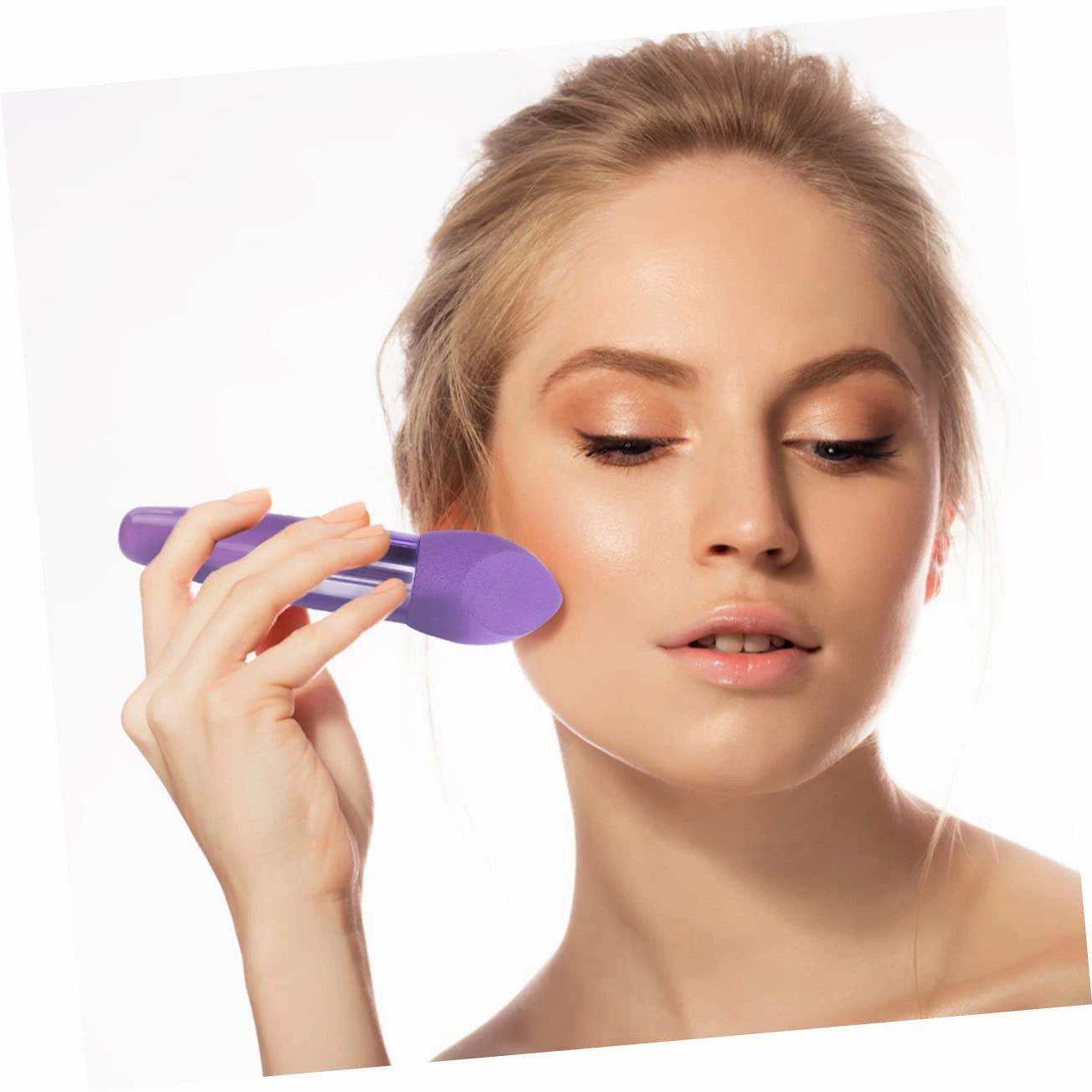 12pcs Makeup Sponge Pen Portable Beauty Blending Tools for Effortless Application High-density Makeup Cosmetics Accessories for Travel for Sharing Family Friends