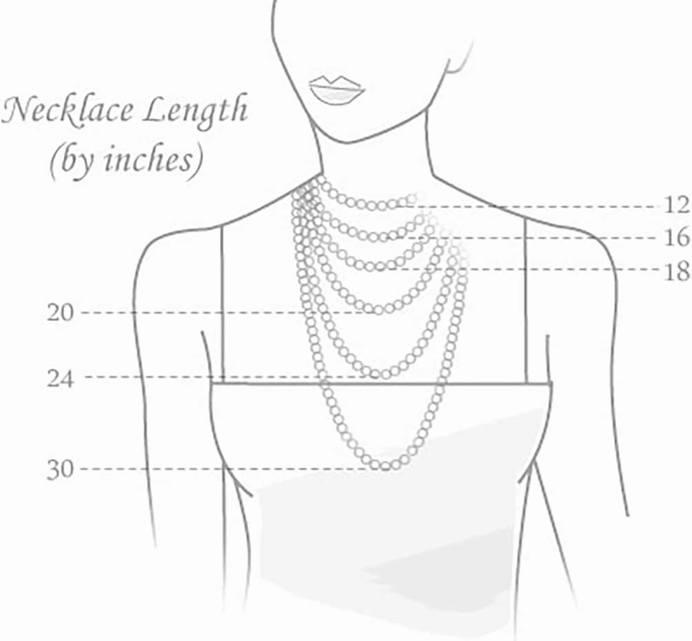 14K Gold 9-10mm White Freshwater Cultured Pearl Necklace in AAA Quality, 16, 18, 20 Inches