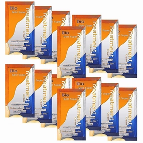 14pcs Extra Deep Repair Gold Keratin Hair Treatment Mask Conditioner Moisture For Extremely Dry Damaged Hair & Split Ends Bleach Hair Color Treated Shiny Smooth Beautiful Hair New Formula