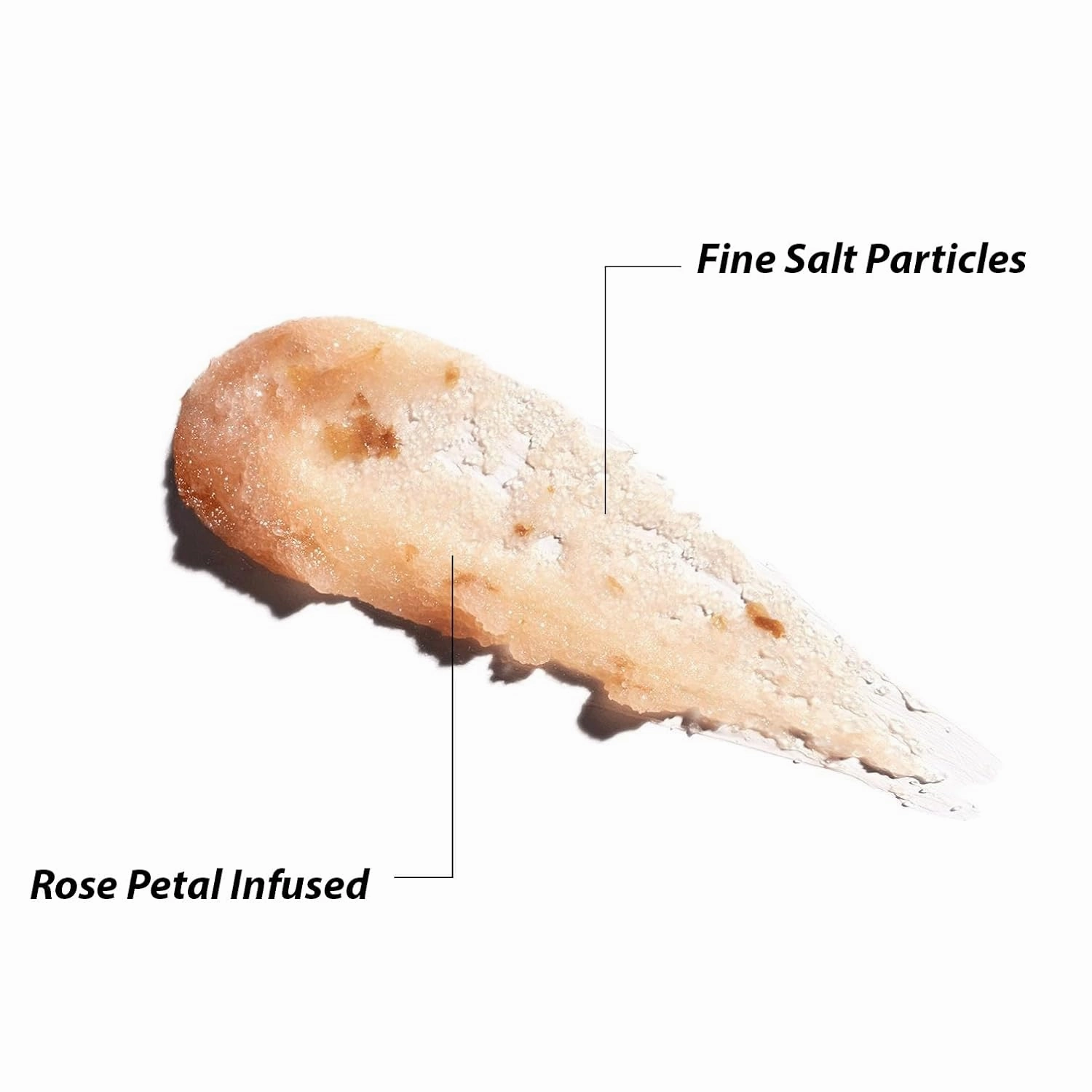 1PC Ann's Rosary Rose Sea Salt Gentle Exfoliating Body Cream, Refining Skin Surface & Gently Exfoliating Improving Goose Skin Reducing Dead Skin (400g, Natural Rose-Normal Skin)