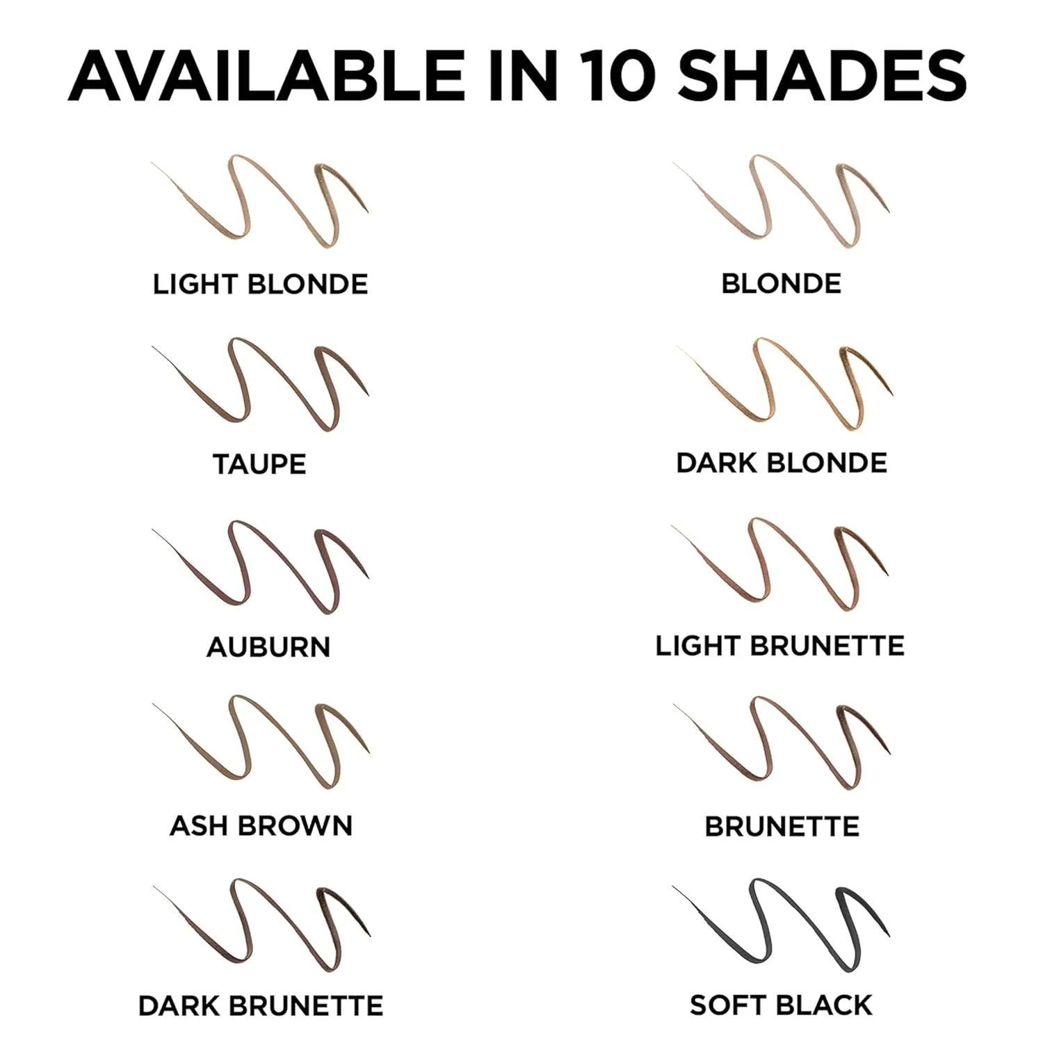 2-PACK L'Oreal Paris Makeup Brow Definer Waterproof Eyebrow Pencil, Ultra-Fine Mechanical Pencil, Draws Tiny Brow Hairs and Fills in Sparse Areas and Gaps, , 0.003 Ounce
