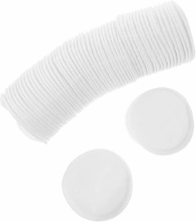 200Pcs Reusable Round Makeup Pads Soft Cosmetic Cleaning for Deep Cleansing Face Pads with Storage Bag for Home and Travel Use