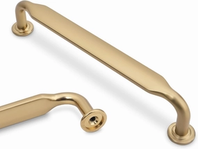 20 Pack Champagne Bronze Cabinet Pulls 5 Inch(128mm) Hole Centers Kitchen Cabinet Handles Zinc Alloy Champagne Drawer Pulls Solid Cabinet Hardware