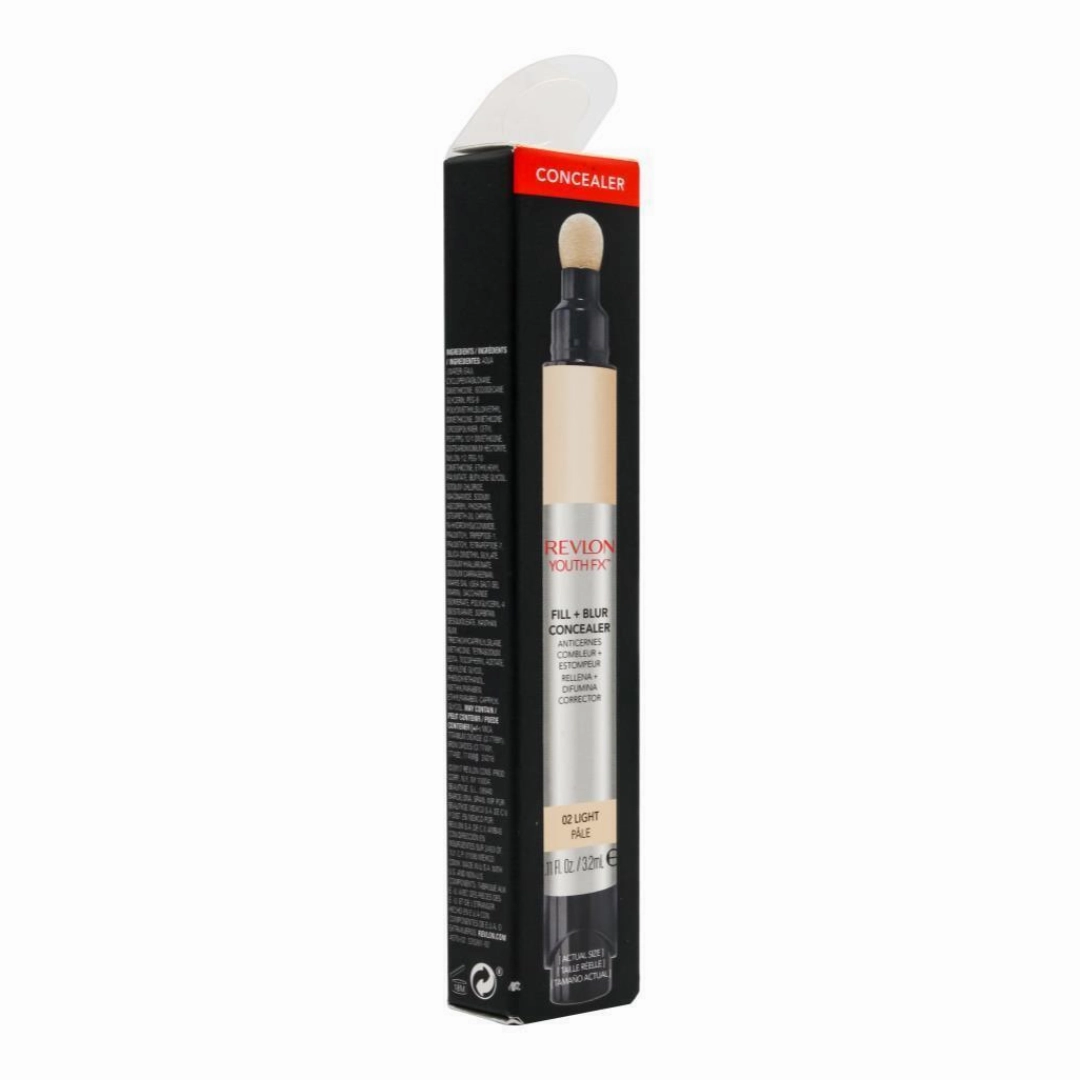 2x Revlon Youth FX Fill   Blur Concealer - 02 Light