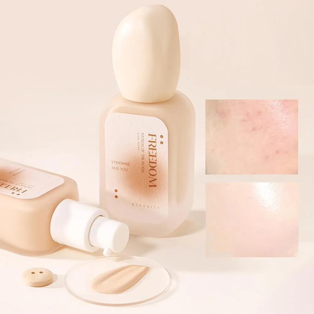 30g Flawless Long Lasting Liquid Foundation,Waterproof Full Coverage Foundation,Oil Control Foundation Providing Long -Lasting Moisturizer (Neutral Skin (Dry skin), 30g)