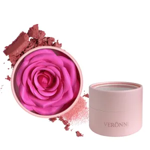 3d Rose Petal Blush, Rose Makeup Flower Petal Blush for Cheeks, Natural Glowing Redness Long Lasting Buildable Color, Contouring and Brightening, Makeup Powder blusher as Festival Gifts