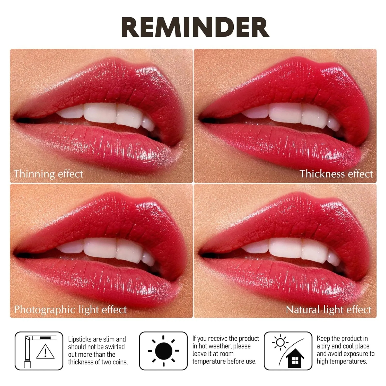 3Pc Hydrate Lipstick for Women Berry Hot Pink Pink Moisture Lipstick Lip Gloss Sheer-Medium Coverage Long Lasting Lipsticks for Dry Lips, DM65/89/96