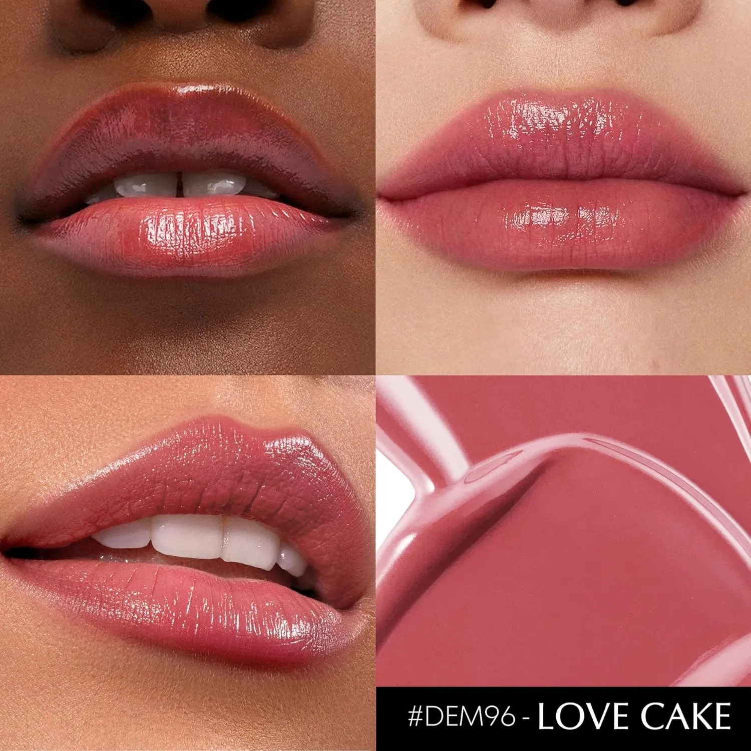 3Pc Hydrate Lipstick for Women Berry Hot Pink Pink Moisture Lipstick Lip Gloss Sheer-Medium Coverage Long Lasting Lipsticks for Dry Lips, DM65/89/96