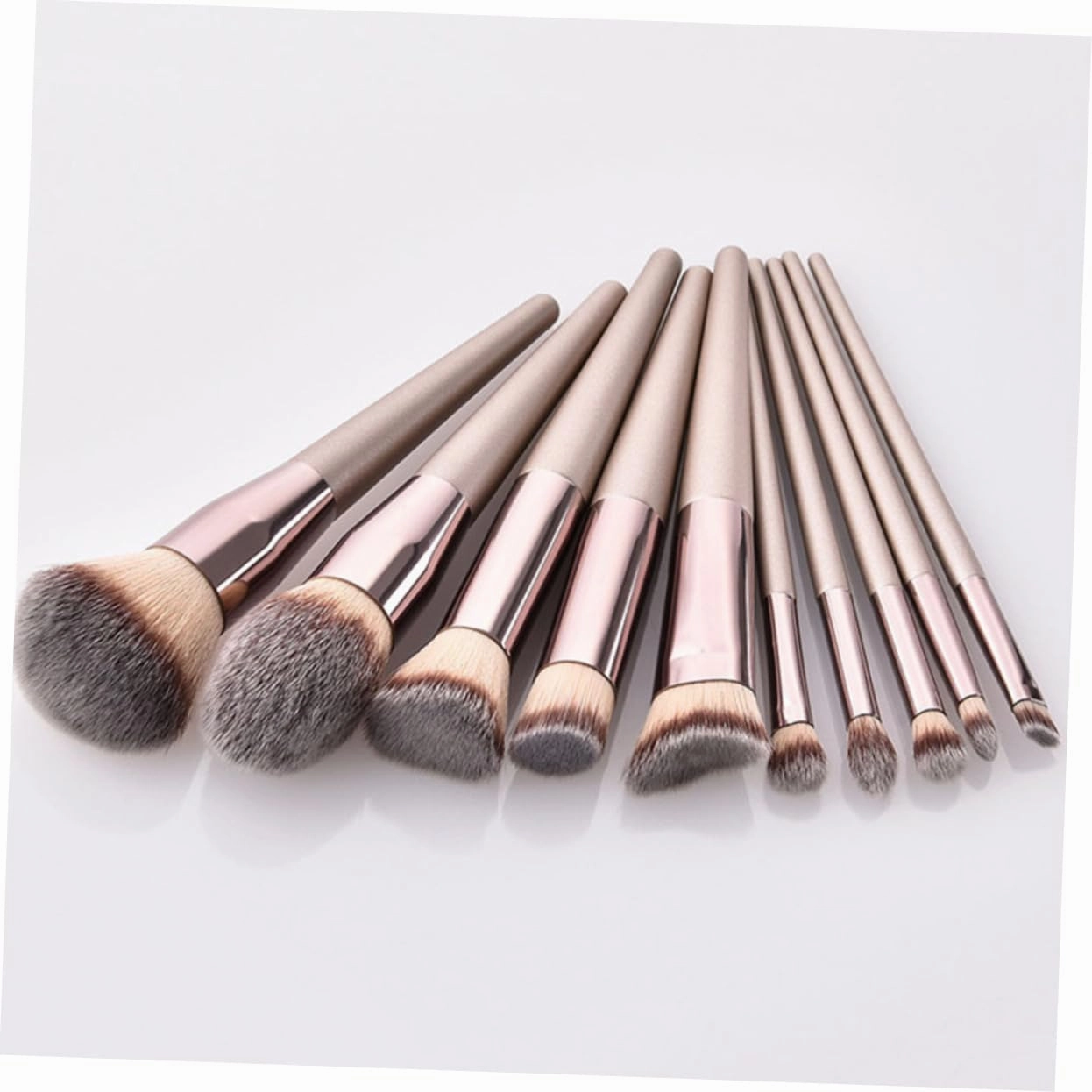 3sets Makeup Brush Set 12-piece Brush Kit for Foundation Eye Shadows Blush Contour and More 10pcs*3
