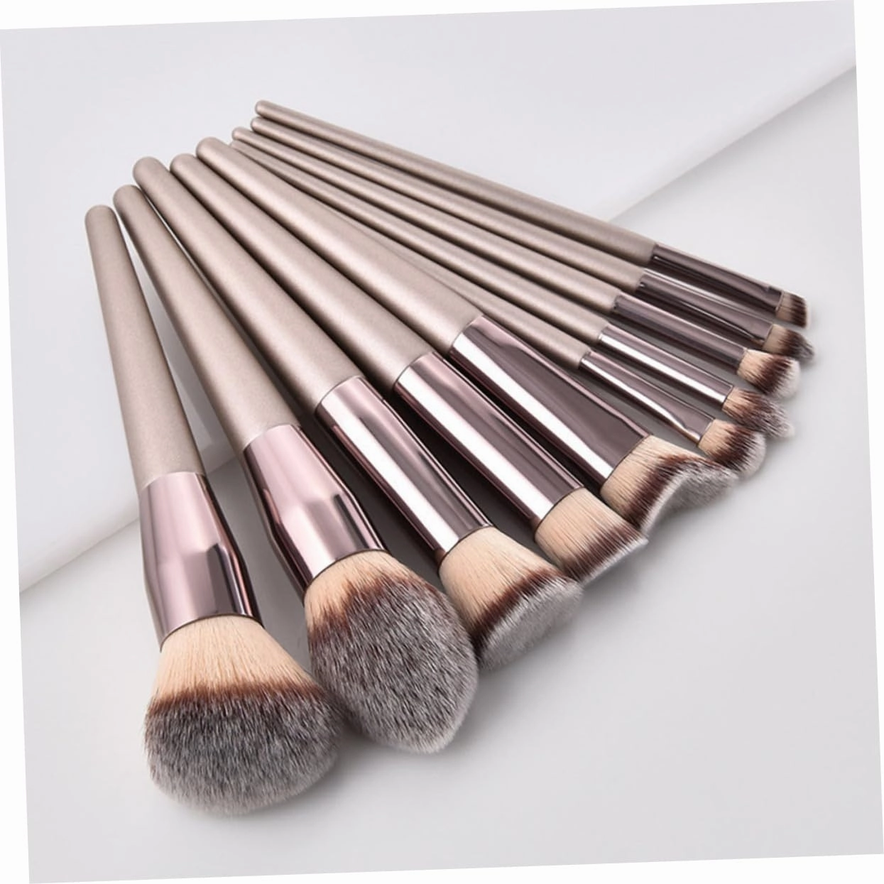 3sets Makeup Brush Set 12-piece Brush Kit for Foundation Eye Shadows Blush Contour and More 10pcs*3