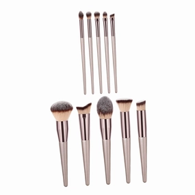 3sets Makeup Brush Set 12-piece Brush Kit for Foundation Eye Shadows Blush Contour and More 10pcs*3