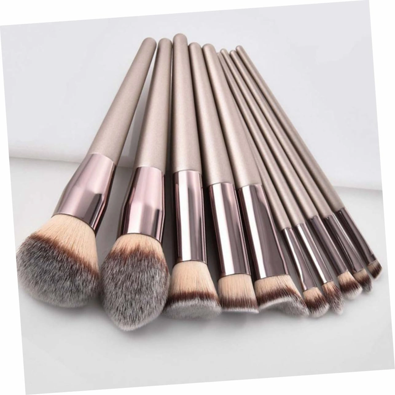 3sets Makeup Brush Set 12-piece Brush Kit for Foundation Eye Shadows Blush Contour and More 10pcs*3