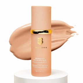 4-in-1 Hydrating Foundation Liquid - Medium to Full Coverage Concealer with SPF 50  - Longwearing & Waterproof - Korean Makeup - 1oz (Single Bottle)