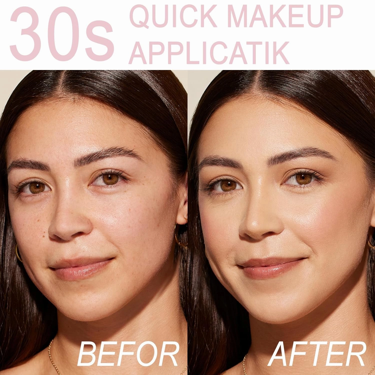 4-in-1 Magic Neutral-Tone Concealer | Korean Hydrating Full Coverage Foundation | Waterproof Color Balancer & Imperfection Eraser (#2 Neutral)