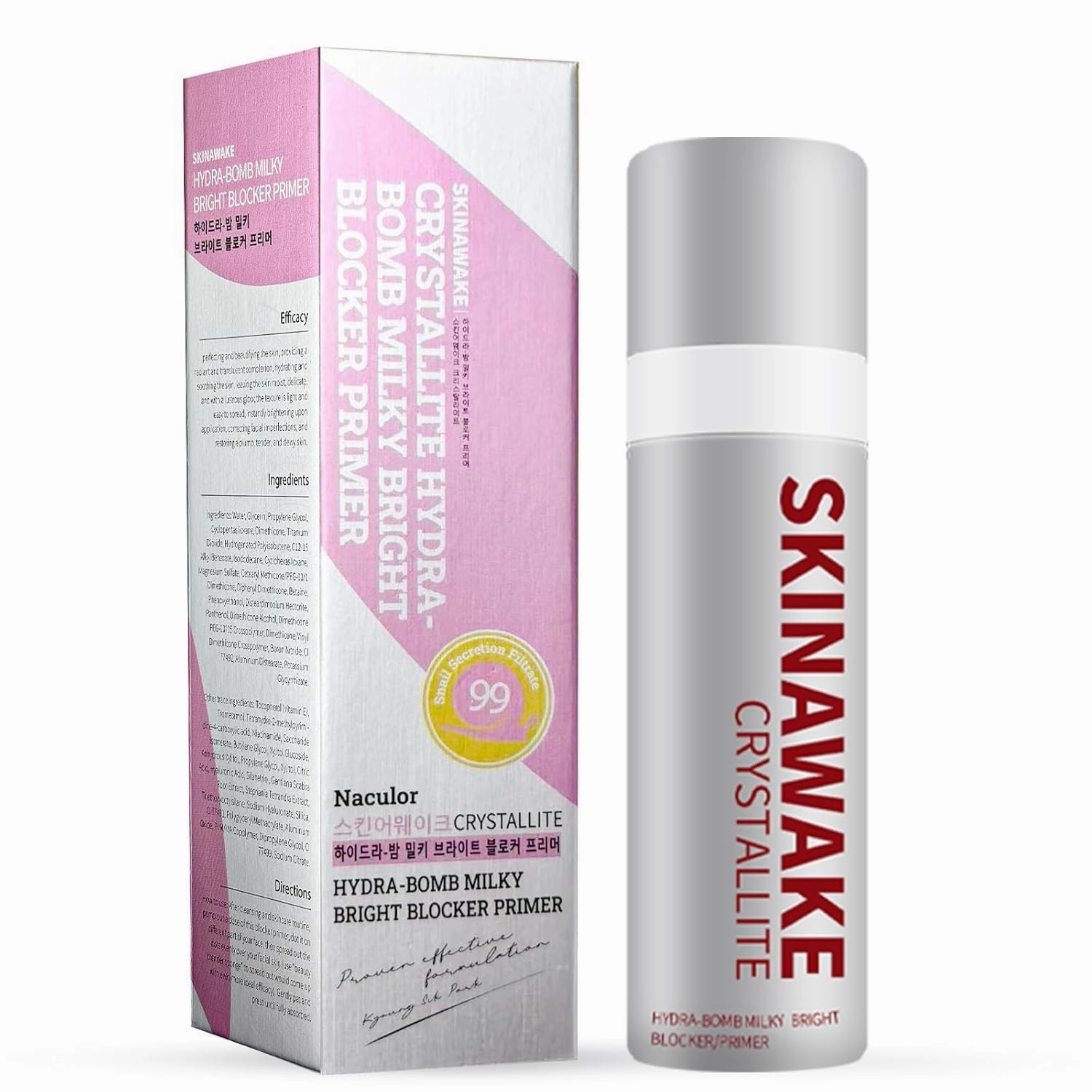 4-in-1 Tinted Moisturizer with Niacinamide, BB Cream Concealer, Hydrating Face Primer, Light Coverage It Provides Light Coverage and Brightening Effects