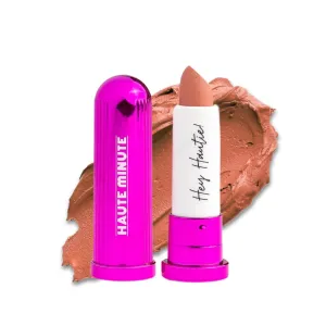 4Ever Haute Lipstick – Nude Lipstick Long Lasting, Bold Satin Finish, Vegan, Cruelty-Free - Clean & Natural, Travel-Friendly Lip Color (SUS)
