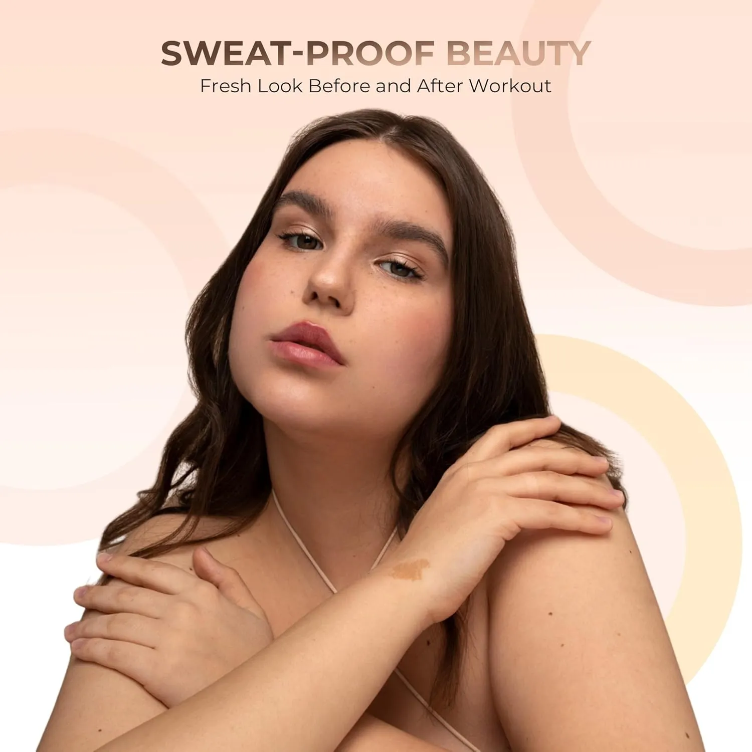 4pc Full Size Kit (Beige Shade) Mineral Makeup Matte Translucent Loose Foundation   Kabuki Brush   Concealer   Finishing Setting Powder   Bare Face Full Coverage SPF 30 All Skin Types Waterproof