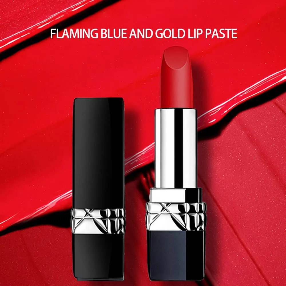6 Colors Matte Liquid Lipstick, Ladies Matte Liquid Lipstick Long Lasting Waterproof Velvet Moisturizing Lipstick Long-Wearing and Hydrating Lip Gloss Set Pigmented Lip Makeup for Girls and Women Gift (666#)