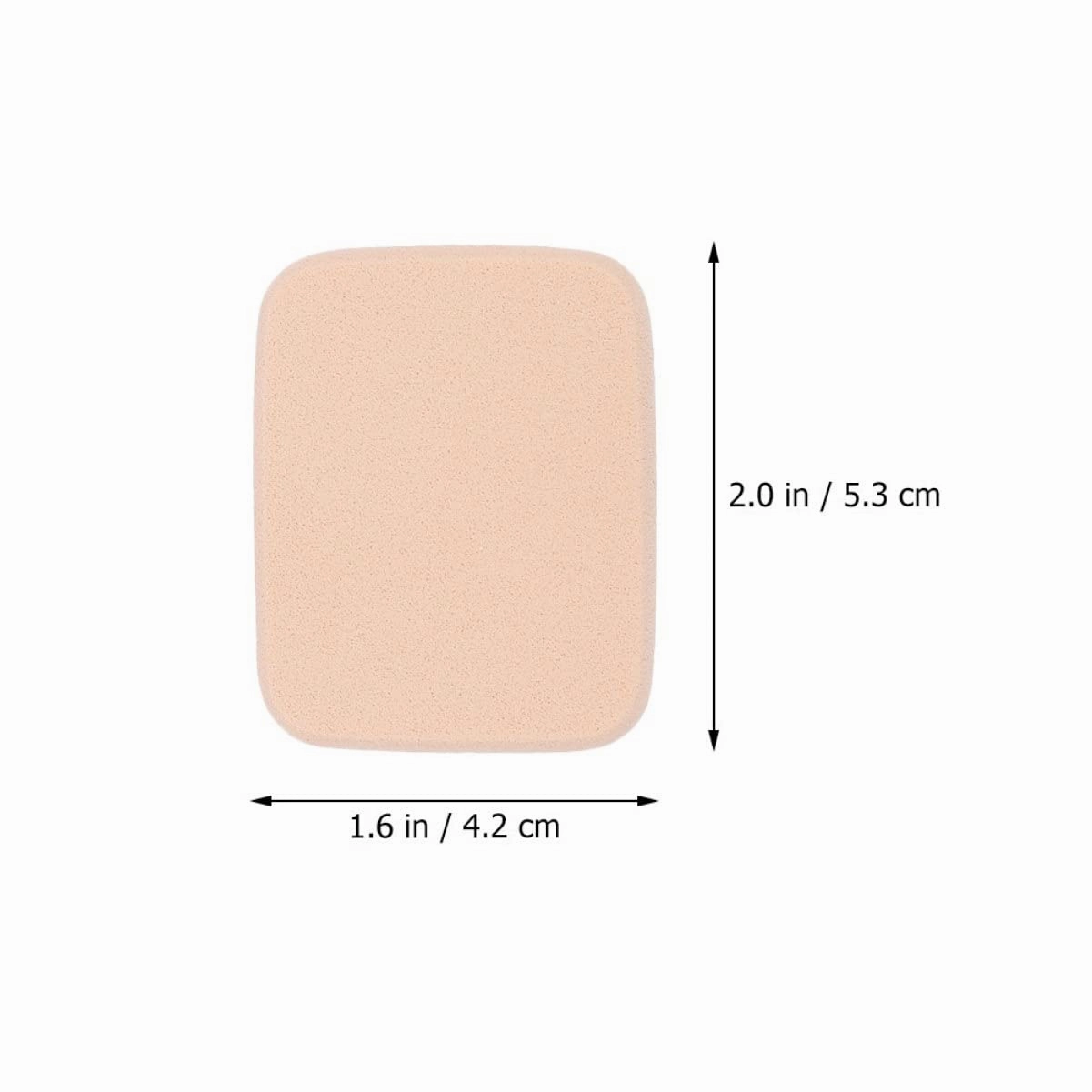 6 Sets Face Sponge Big Bulk Facial Sponges Makeup Powder Portable Makeup Pad Comfortable for Sensitive Skin Women's Beauty Tool