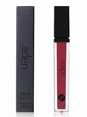 aden Tattoo Matte Lipstick - 7ML - Highly Pigmented - Provides Non-Shinny, Non Smudging and Velvety Finish – Water Proof Made in Italy (05 Sensual Mellow)