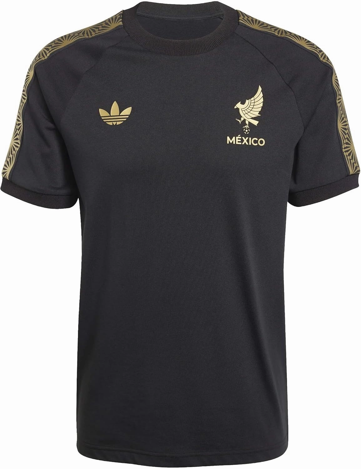 adidas FMF Gold T-Shirt - Men's (JE5336, Black/Gold)