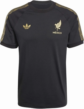 adidas FMF Gold T-Shirt - Men's (JE5336, Black/Gold)