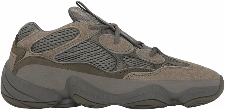 adidas Mens Yeezy 500 Lace Up Sneakers Shoes Casual - Beige
