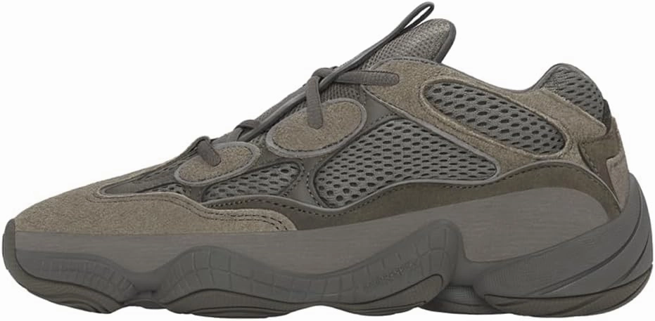 adidas Mens Yeezy 500 Lace Up Sneakers Shoes Casual - Beige