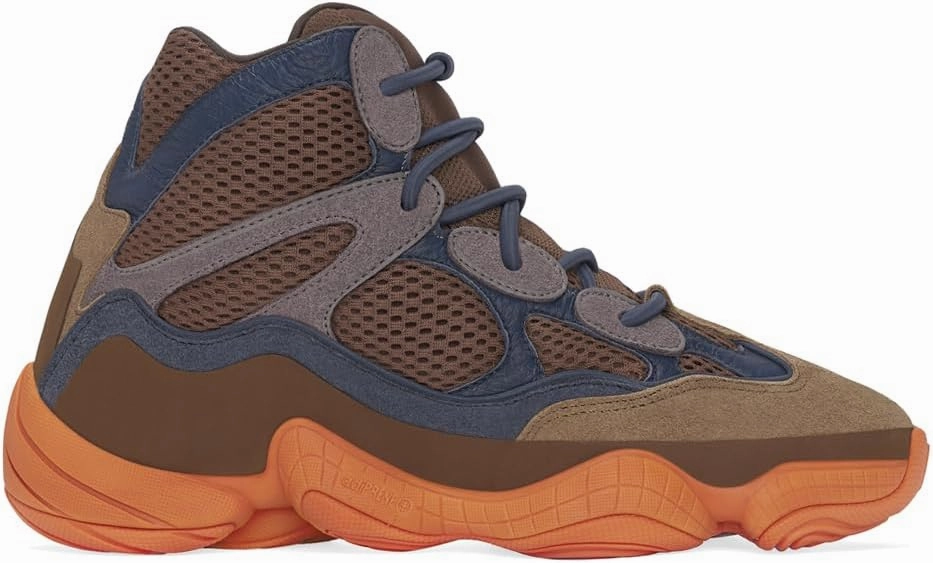 adidas Mens Yeezy 500 Lace Up Sneakers Shoes Casual - Beige