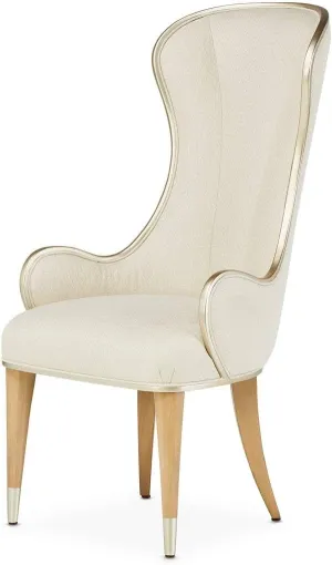 Aico Amini Villa Cherie Desk Chair in Caramel