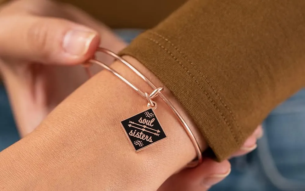 Alex and Ani Color Infusion Soul Sisters Bangle Bracelet