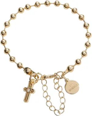 Alex and Ani Cross Ball Chain Bracelet