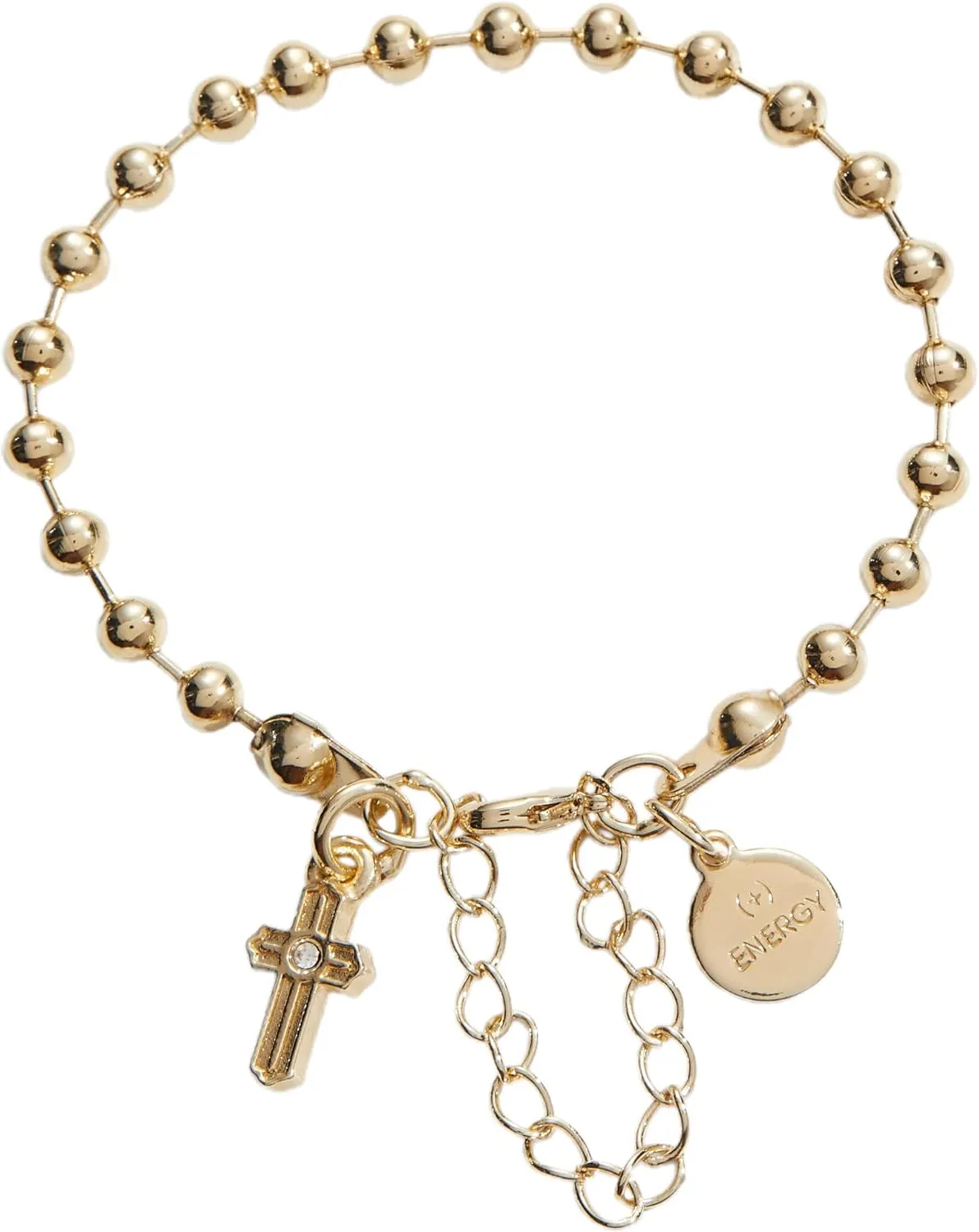 Alex and Ani Cross Ball Chain Bracelet