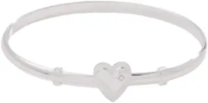 Alex and Ani Heart Clip Bangle Bracelet
