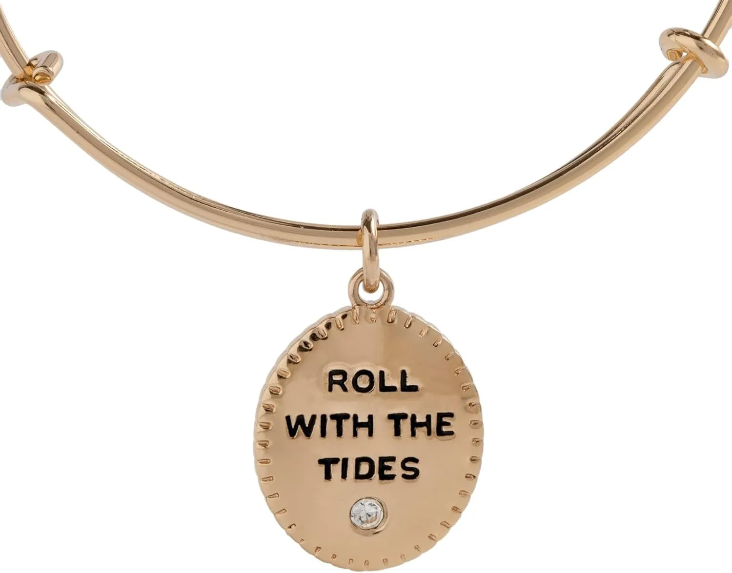 Alex and Ani Roll With the Tides Charm Bangle