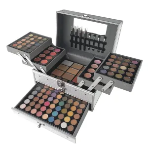 All In One Makeup Kit for Teen Girls and Women, 132 Color Combination MakeUp Palette Gift Set - Including Eyeshadow,Blush,Lip Gloss, Eyebrow Powder, Blusher, Brush and Concealer Kit Cosmet