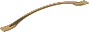 Amerock BP36920CZ Uprise Cabinet Pull, 8-13/16 in. Center-to-Center, Champagne Bronze