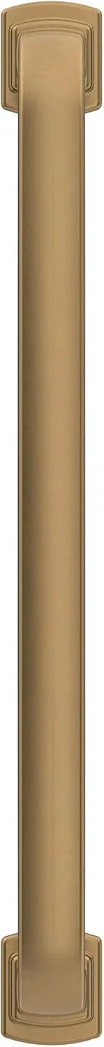 Amerock | Cabinet Pull | Champagne Bronze | 6-5/16 inch (160 mm) Center-to-Center | Surpass | 1 Pack | Drawer Pull | Cabinet Handle | Cabinet Hardware