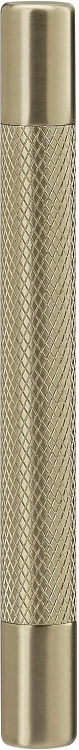 Amerock | Kitchen Cabinet Pull | Golden Champagne | 5-1/16 in (128 mm) Center-to-Center | Bronx | 1 Pack | Furniture Hardware | Cabinet Handle | Bathroom Drawer Pull