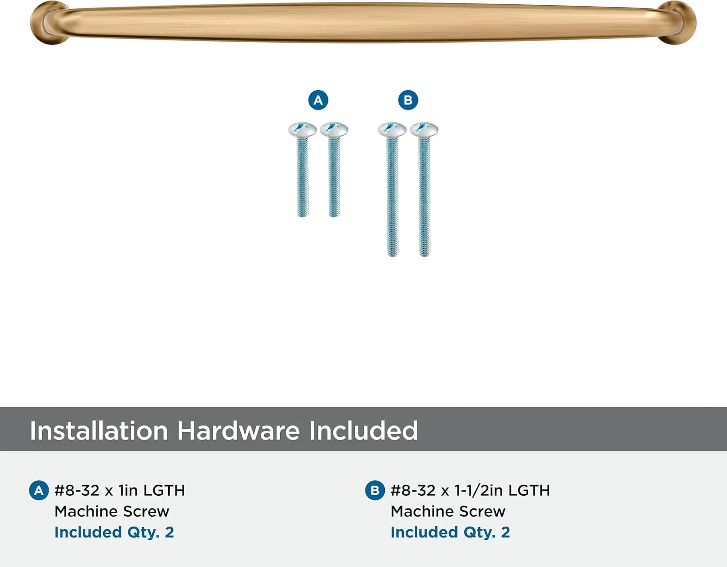 Amerock Renown 10-1/16 inch (256mm) Center-to-Center Champagne Bronze Cabinet Pull, BP36988CZ