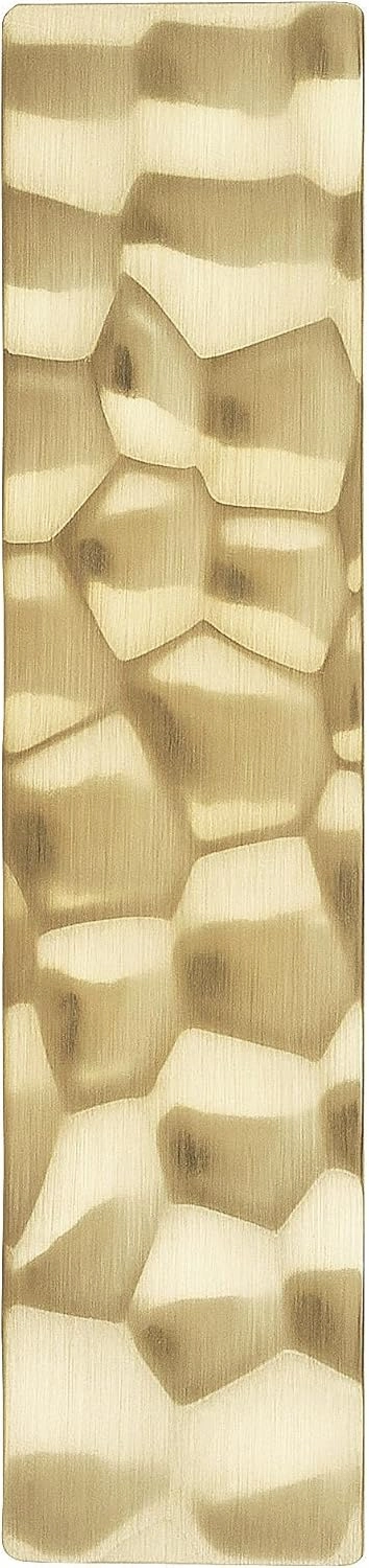 Amerock | Cabinet Pull | Golden Champagne | 3-3/4 inch (96 mm) Center to Center | Kamari | 1 Pack | Drawer Pull | Drawer Handle | Cabinet Hardware