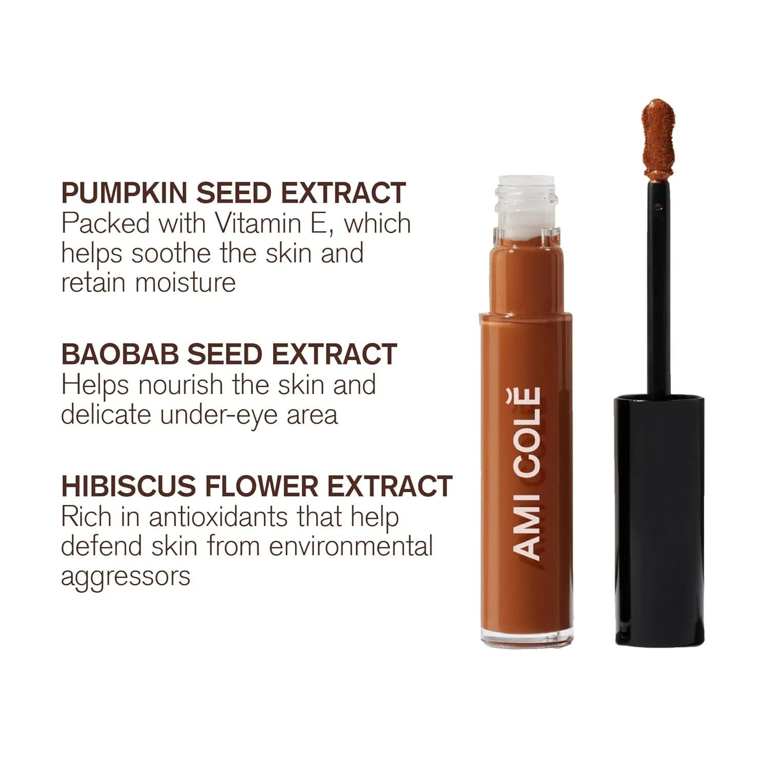 Ami Colé Skin-Enhancing Concealer (Deep 1), 0.20 oz