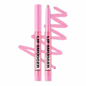 Amuse SEOUL LIP SMUDGER 05 BOKSOONGA MILK | matte pink | Matte, creamy, soft, velvety, cruelty-free, lipcare, long-lasting, multiuse, vegan