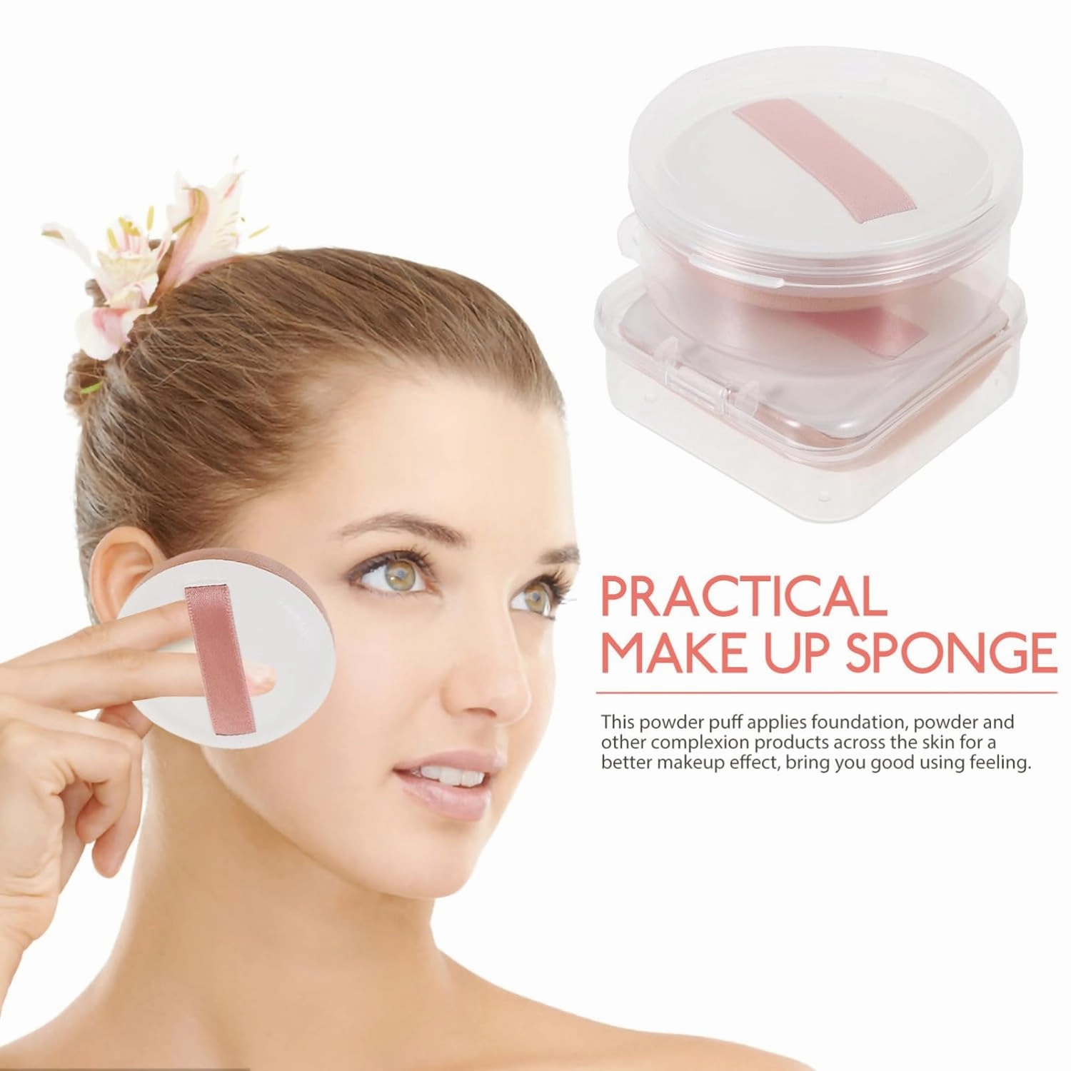 Angoily 10pcs Makeup Sponges Versatile Powder Puff for Women for Foundation Blush Highlighter Soft Skin-friendly for All Makeup Needs